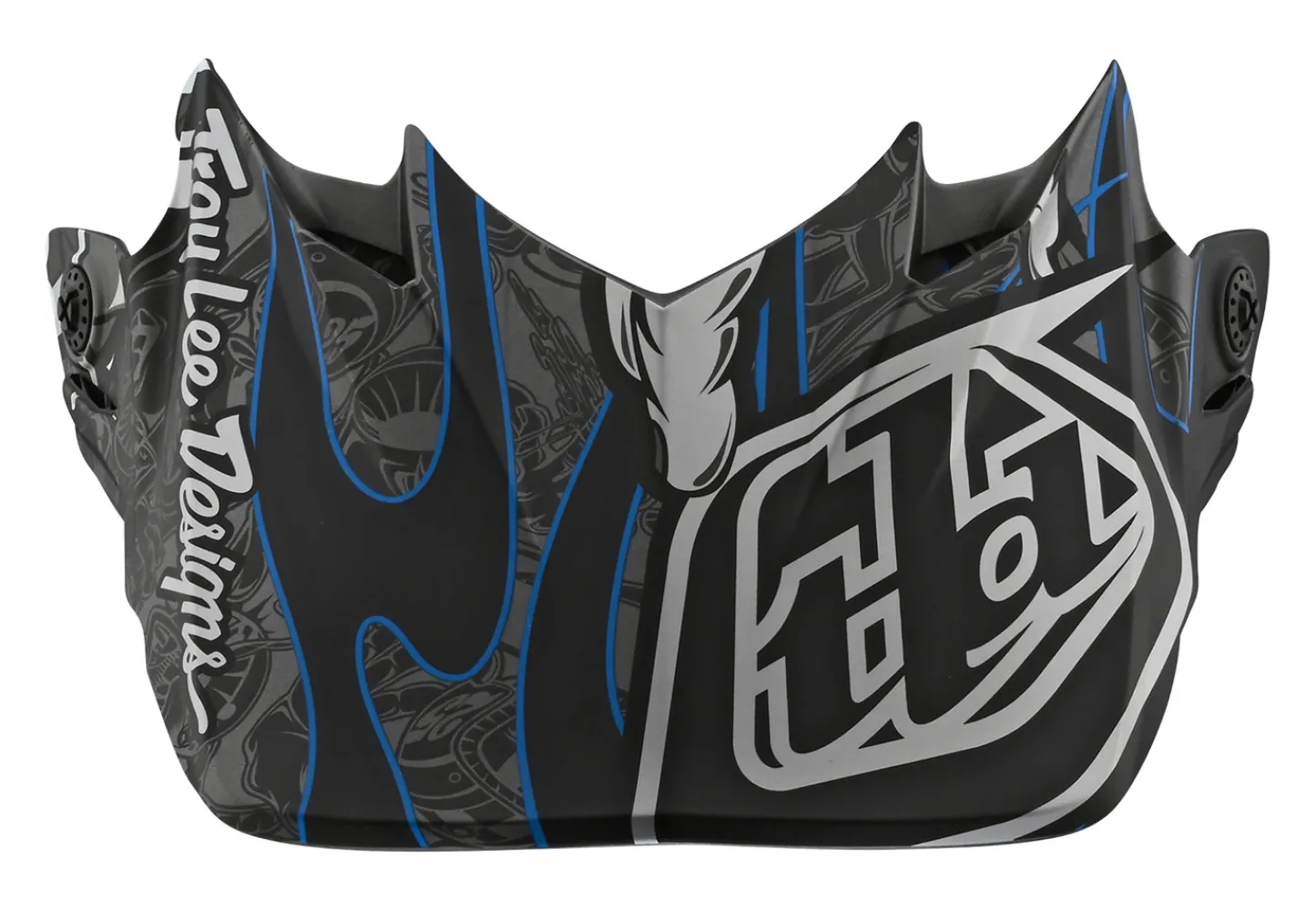 Troy Lee Designs Visors|Helmet Accessories^SE4 Visor Eyeball Black / Silver