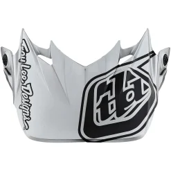 Troy Lee Designs Visors|Helmet Accessories^SE4 Visor Silhouette Silver / Black
