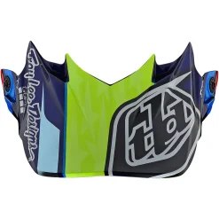 Troy Lee Designs Visors|Helmet Accessories^SE4 Visor Speed Team Blue / Yellow