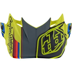 Troy Lee Designs Visors|Helmet Accessories^SE4 Visor Speed Yellow / Gray