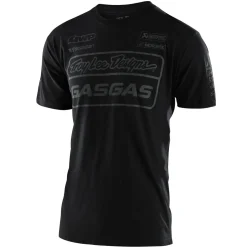 Troy Lee Designs Short Sleeve Tees^Short Sleeve Tee 2021 TLD GasGas Team Black