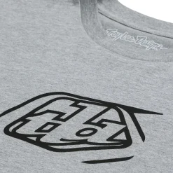 Troy Lee Designs Short Sleeve Tees^Short Sleeve Tee Badge Gray Heather