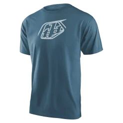 Troy Lee Designs Short Sleeve Tees^Short Sleeve Tee Badge Slate
