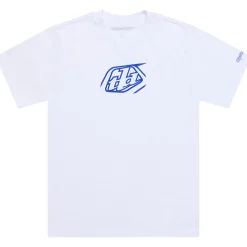 Troy Lee Designs Short Sleeve Tees^Short Sleeve Tee Badge White