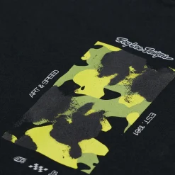 Troy Lee Designs Short Sleeve Tees^Short Sleeve Tee Boxed Out Black