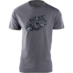 Troy Lee Designs Short Sleeve Tees^Short Sleeve Tee History Heather Gray