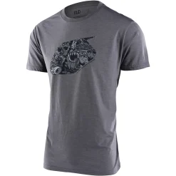 Troy Lee Designs Short Sleeve Tees^Short Sleeve Tee History Heather Gray