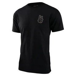 Troy Lee Designs Short Sleeve Tees^Short Sleeve Tee Peace Out Black / Gray