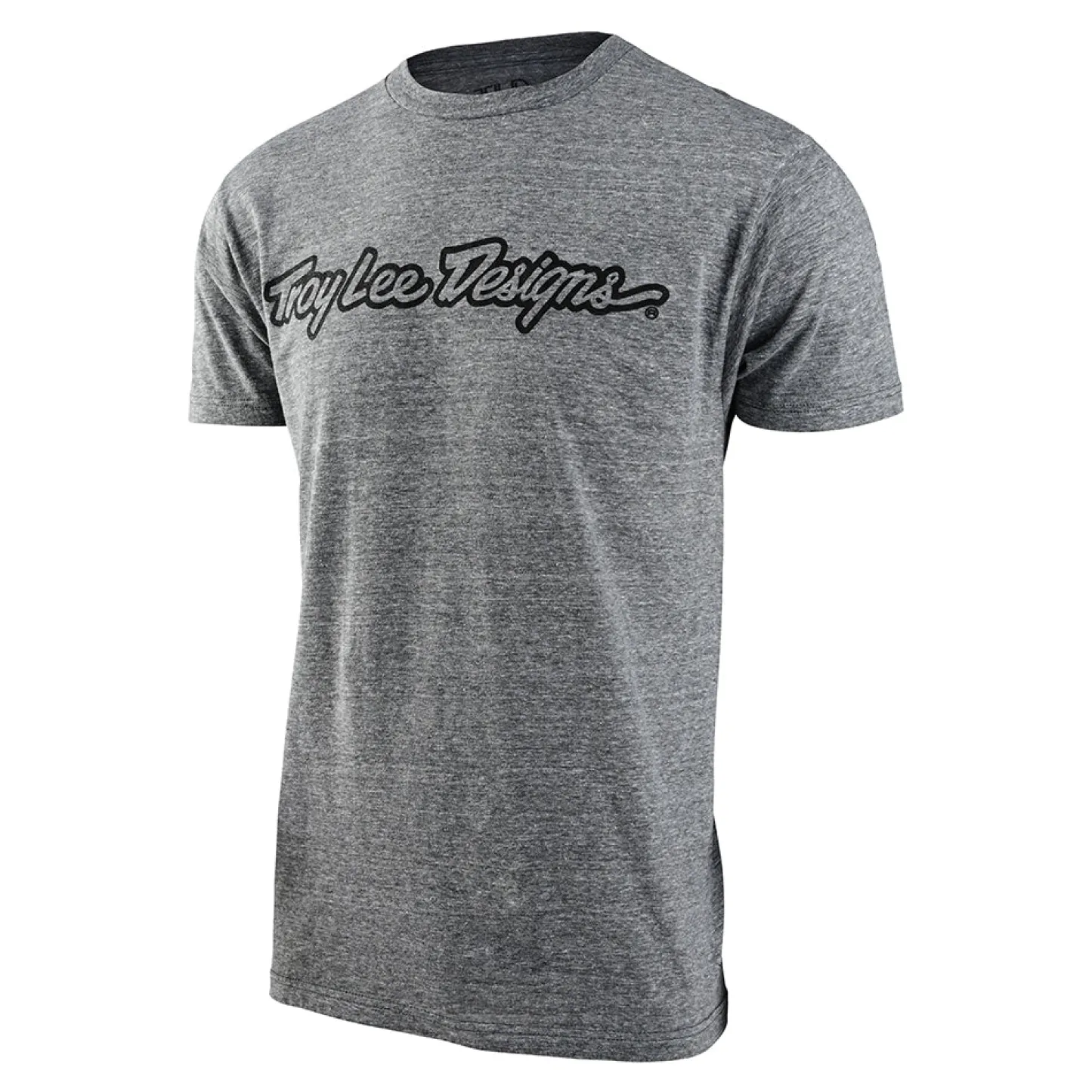 Troy Lee Designs Short Sleeve Tees^Short Sleeve Tee Signature Vintage Snow Htr