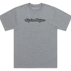 Troy Lee Designs Short Sleeve Tees^Short Sleeve Tee Signature Gray Heather