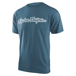 Troy Lee Designs Short Sleeve Tees^Short Sleeve Tee Signature Slate