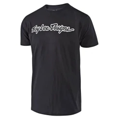 Troy Lee Designs Short Sleeve Tees^Short Sleeve Tee Signature Black