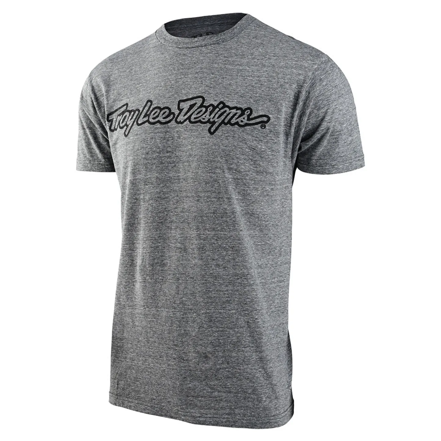 Troy Lee Designs Short Sleeve Tees^Short Sleeve Tee Signature Ash Heather