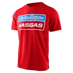 Troy Lee Designs Short Sleeve Tees^Short Sleeve Tee TLD GasGas Team Stock Red