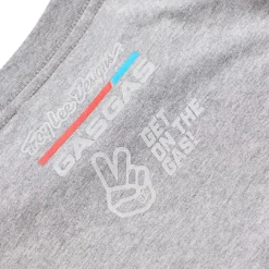 Troy Lee Designs Short Sleeve Tees^Short Sleeve Tee TLD GasGas Team Core Heather Gray