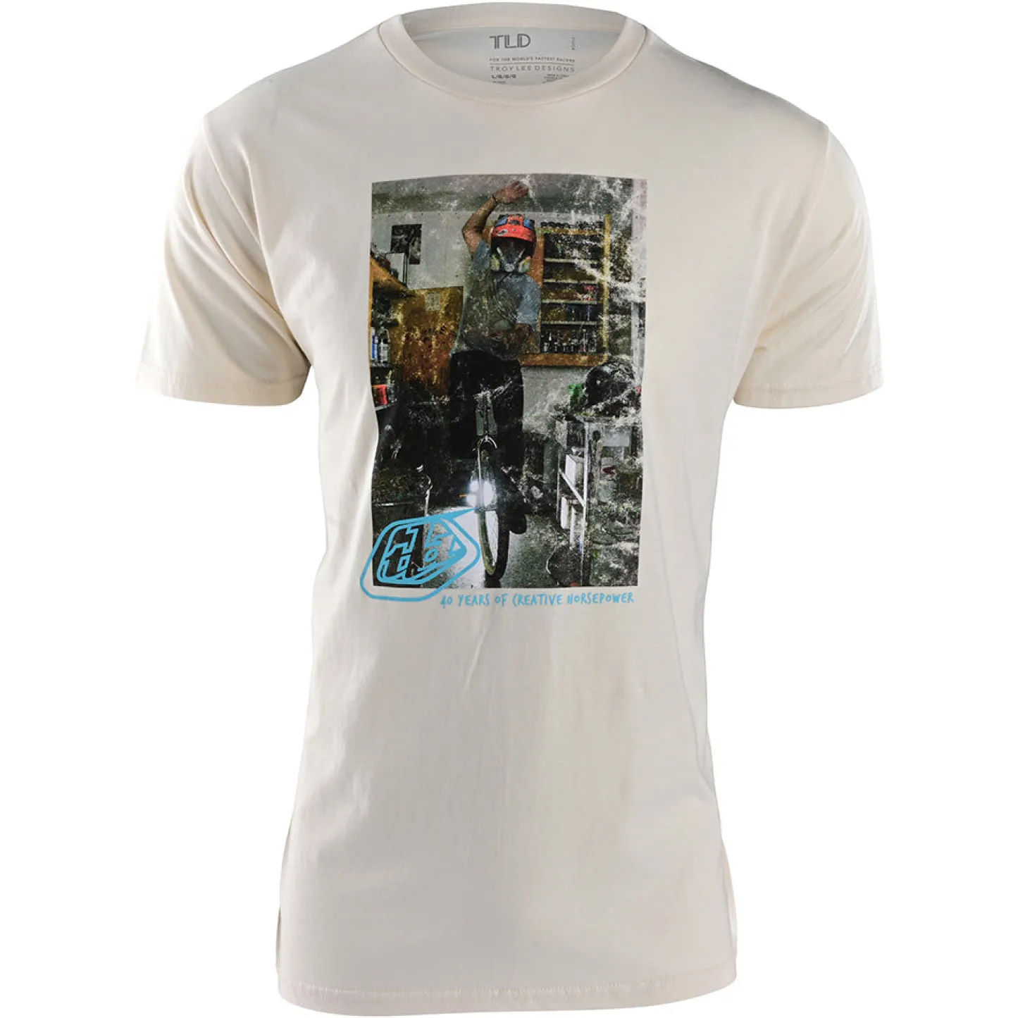 Troy Lee Designs Short Sleeve Tees^Short Sleeve Tee Unicycle Natural