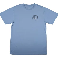 Troy Lee Designs Short Sleeve Tees^Short Sleeve Tee Worldwide Dusty Blue
