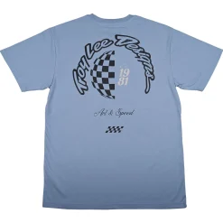 Troy Lee Designs Short Sleeve Tees^Short Sleeve Tee Worldwide Dusty Blue