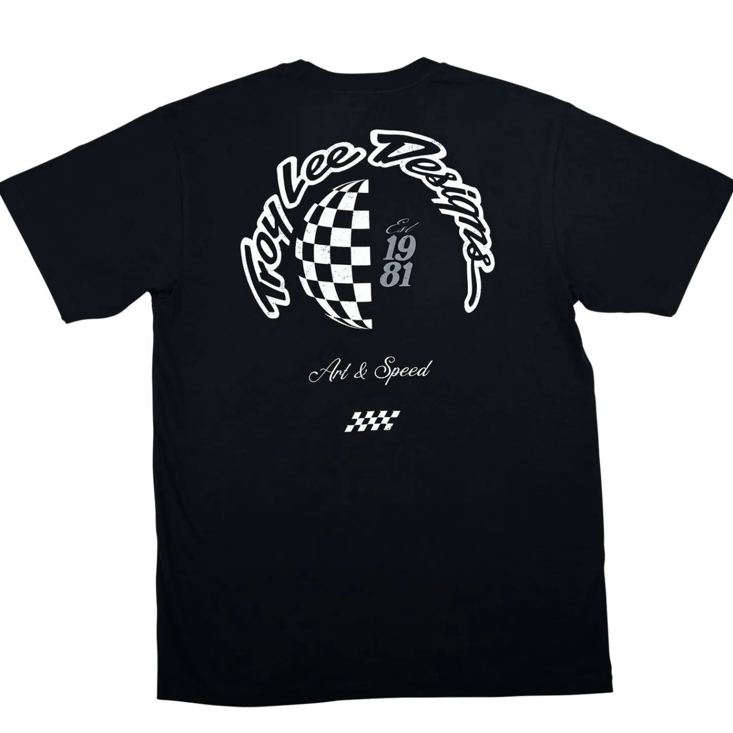 Troy Lee Designs Short Sleeve Tees^Short Sleeve Tee Worldwide Black