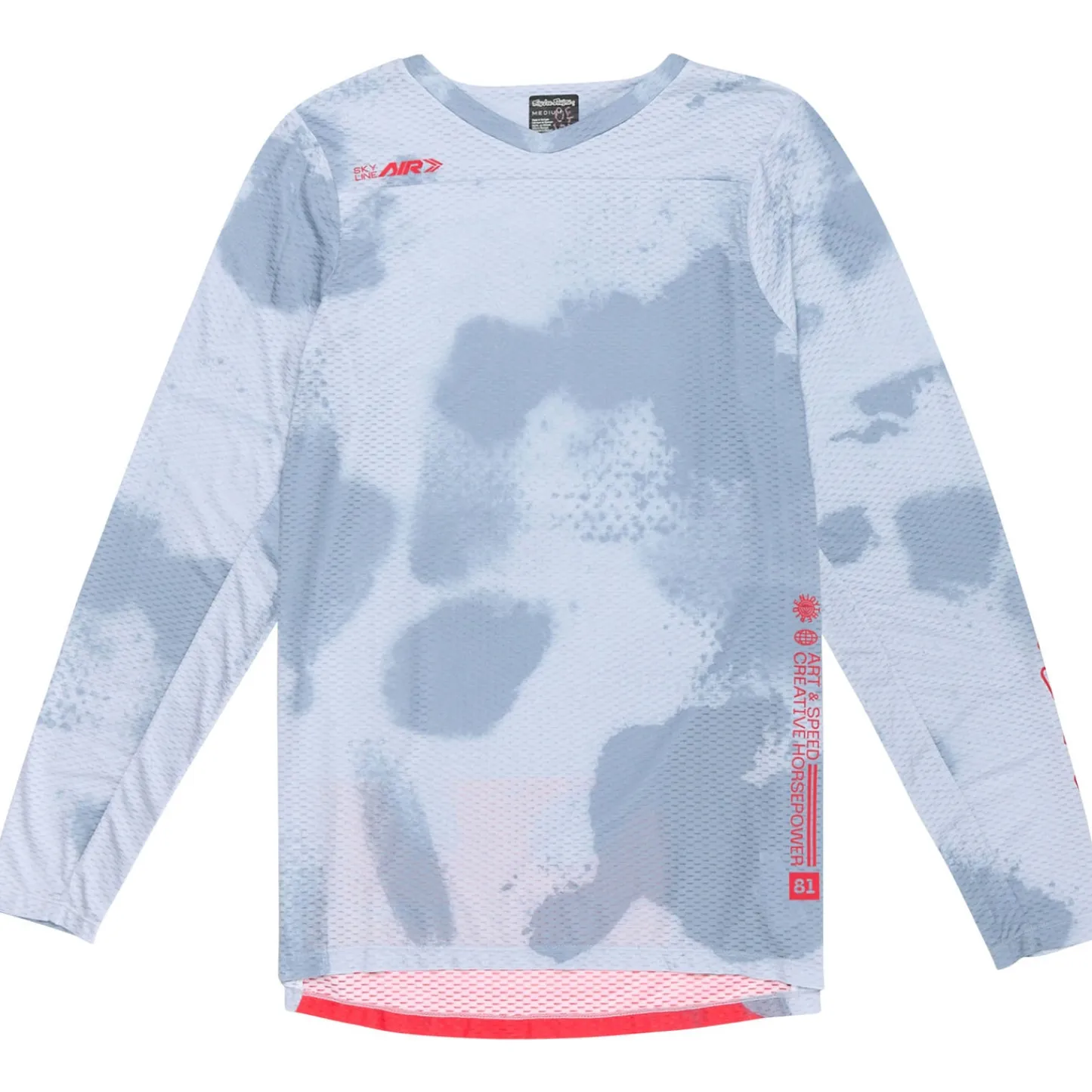 Troy Lee Designs Jerseys|Skyline^Skyline Air Long Sleeve Jersey Flared Concrete