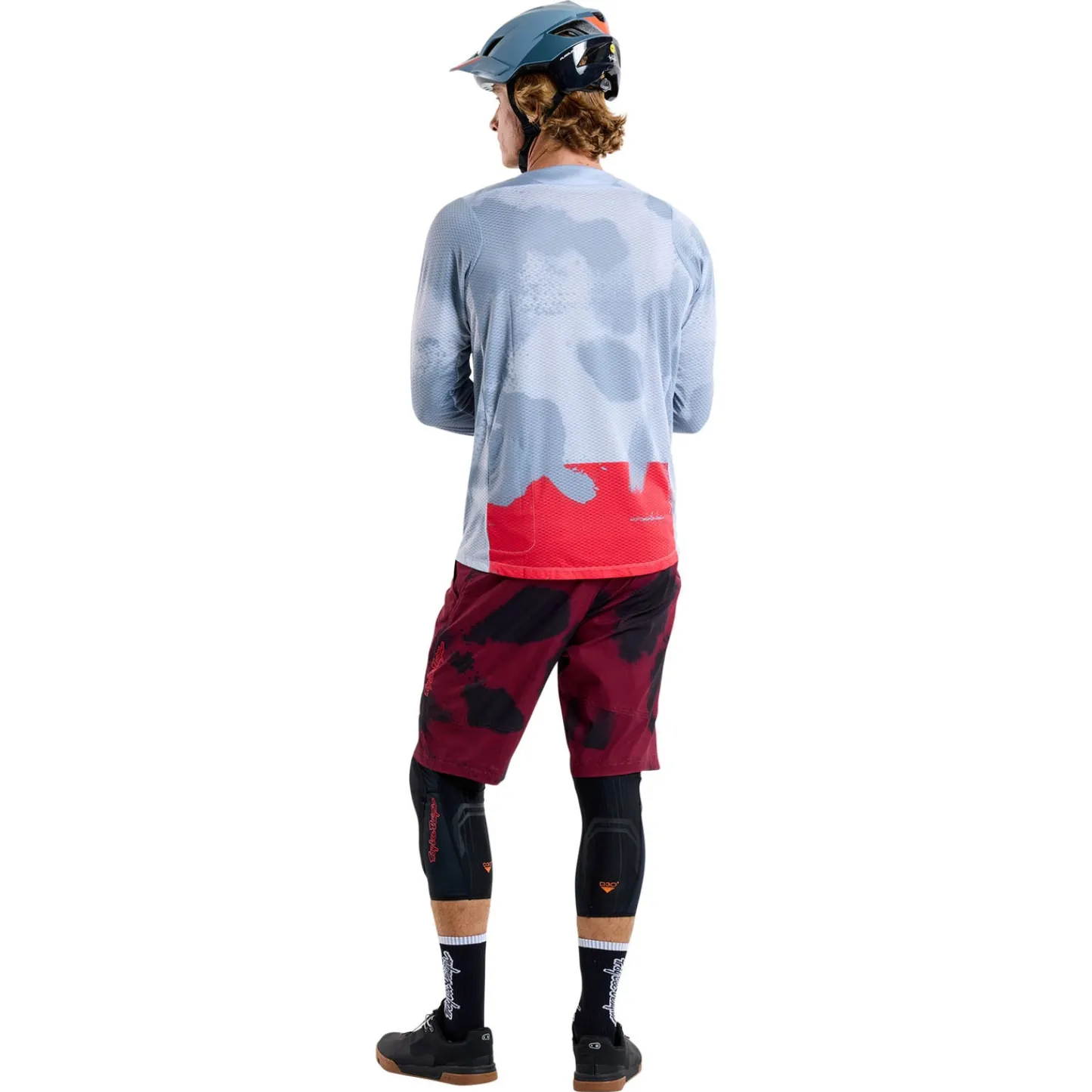 Troy Lee Designs Jerseys|Skyline^Skyline Air Long Sleeve Jersey Flared Concrete