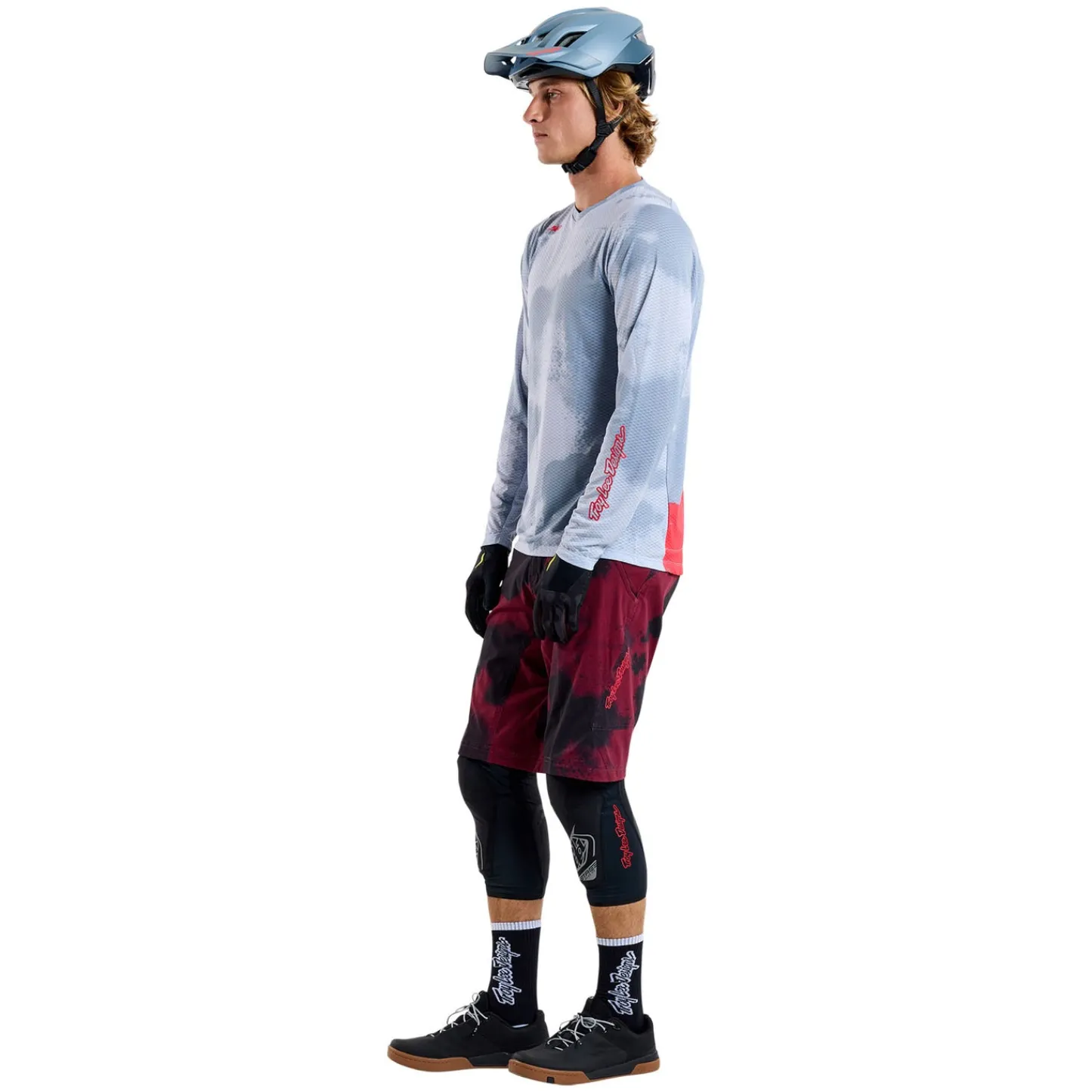 Troy Lee Designs Jerseys|Skyline^Skyline Air Long Sleeve Jersey Flared Concrete