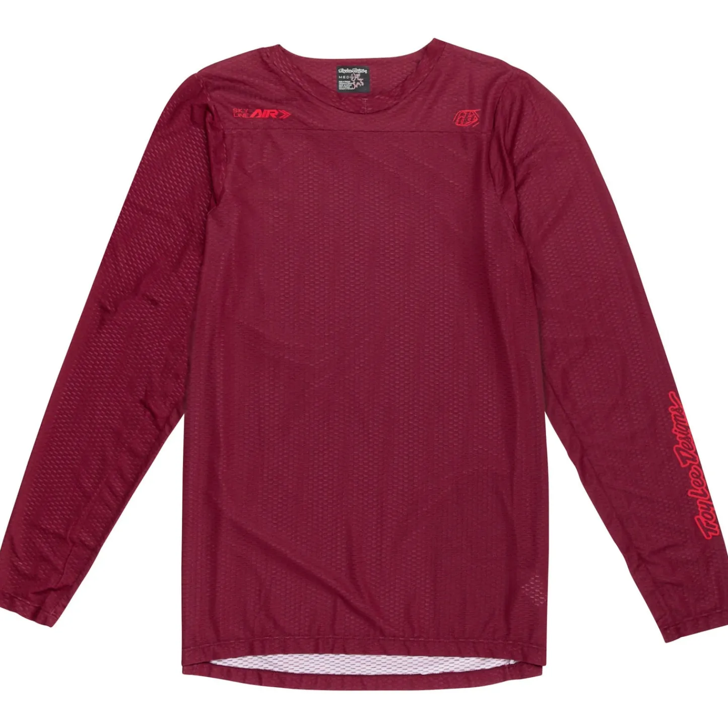 Troy Lee Designs Jerseys|Skyline^Skyline Air Long Sleeve Jersey Mono Oxblood