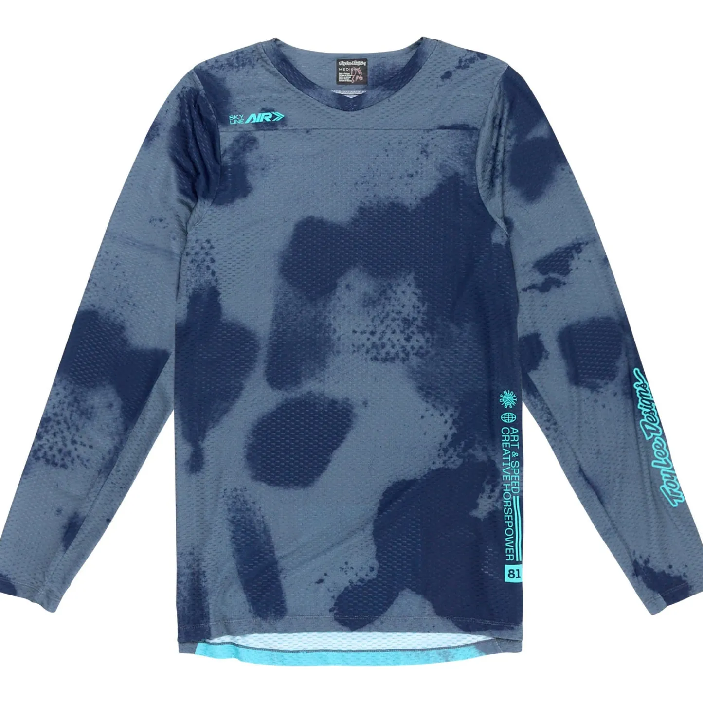 Troy Lee Designs Jerseys|Skyline^Skyline Air Long Sleeve Jersey Flared Steel
