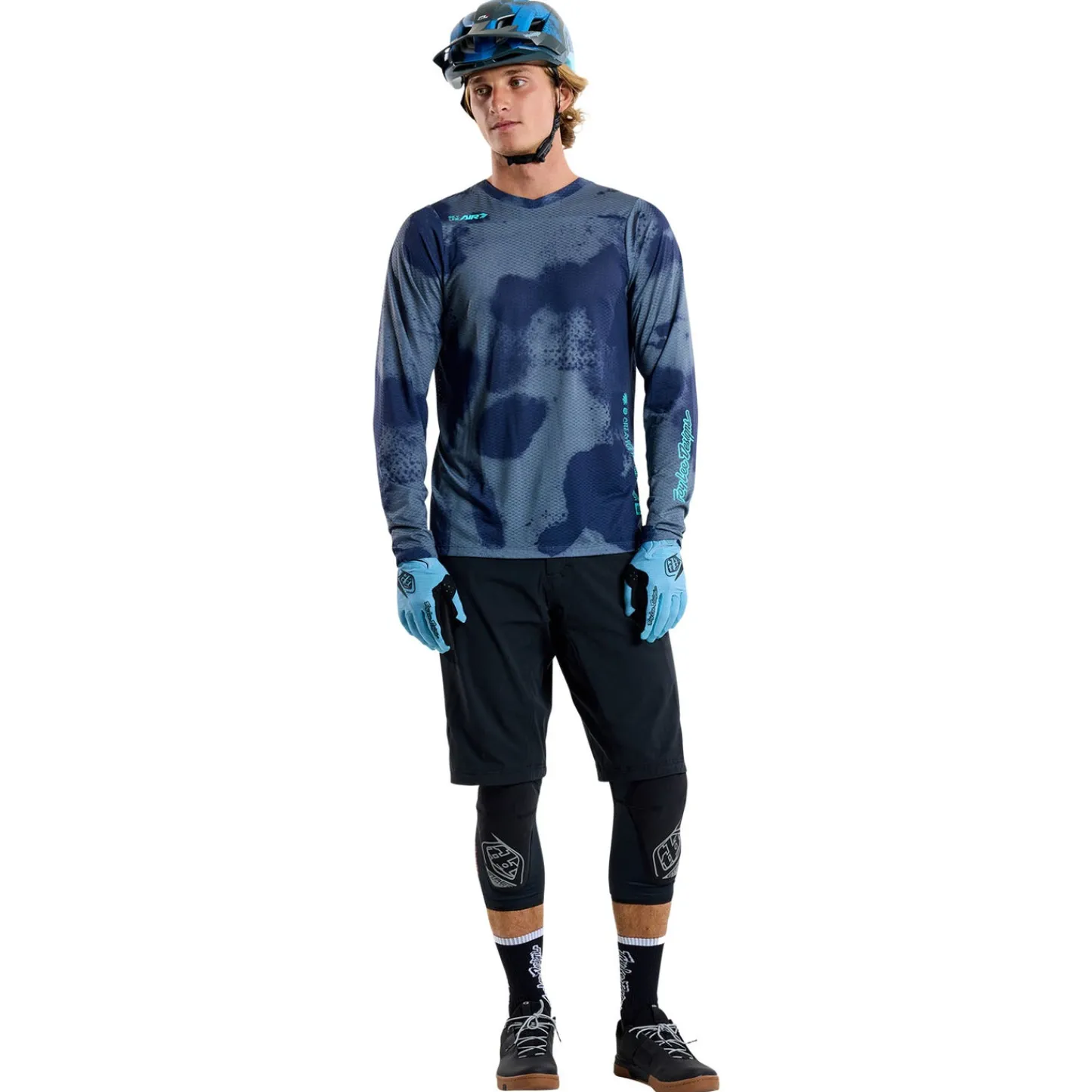 Troy Lee Designs Jerseys|Skyline^Skyline Air Long Sleeve Jersey Flared Steel