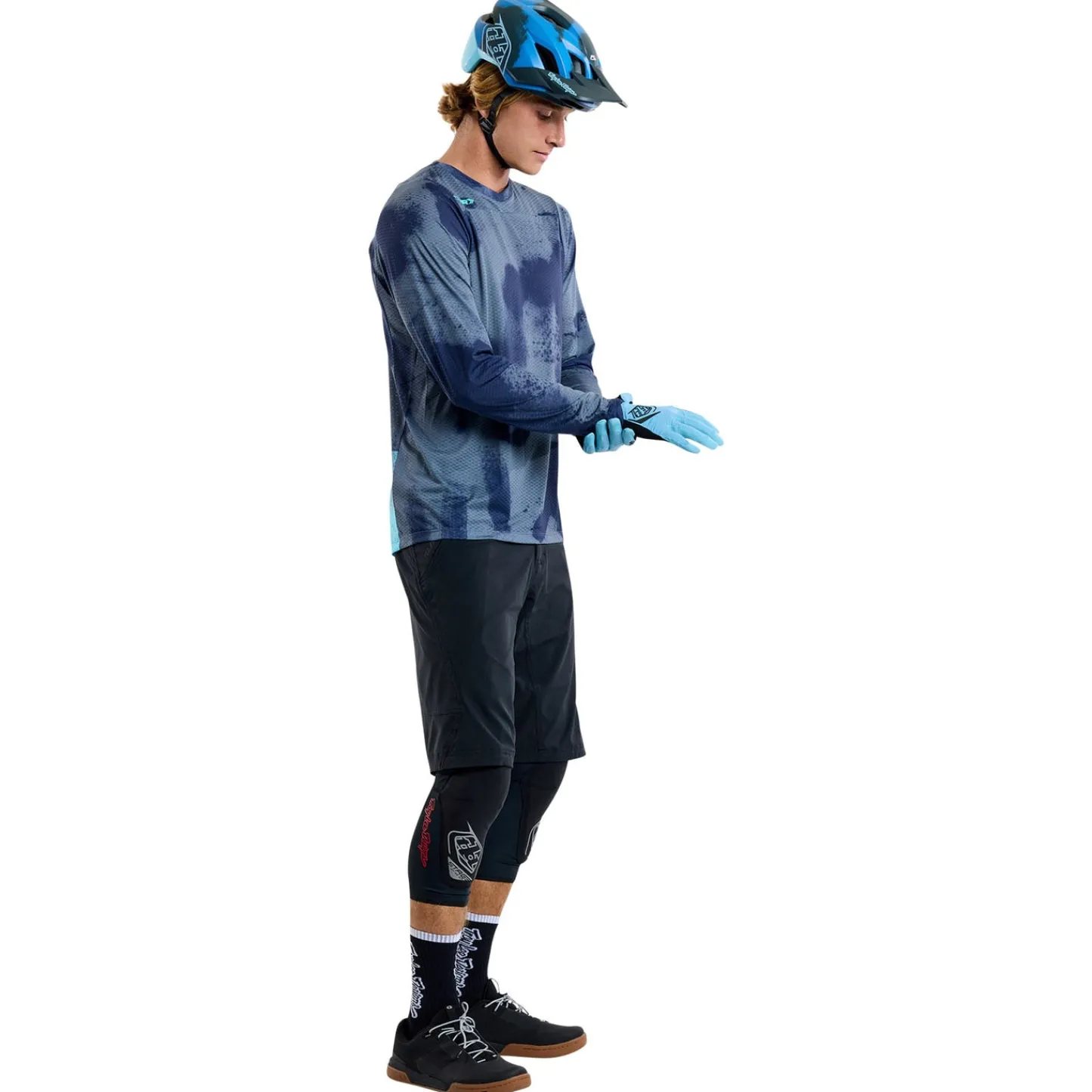 Troy Lee Designs Jerseys|Skyline^Skyline Air Long Sleeve Jersey Flared Steel