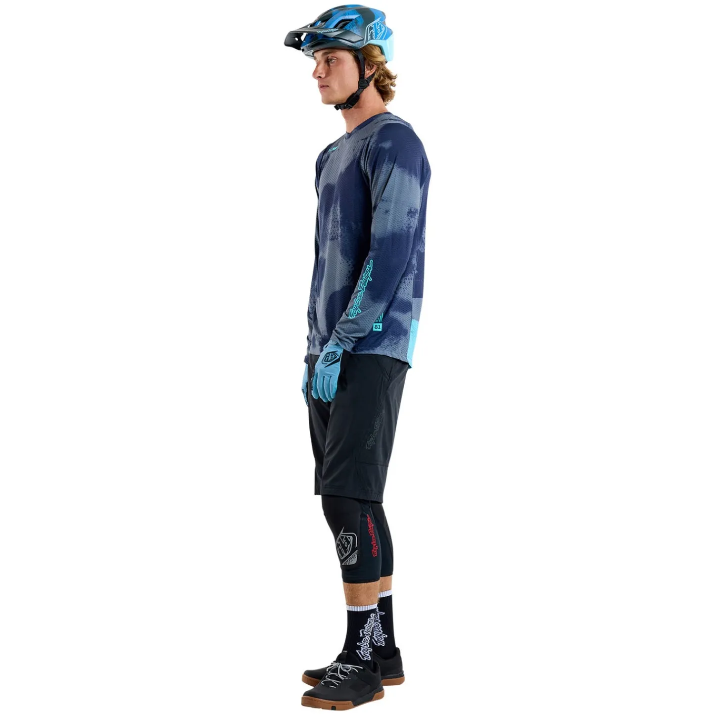 Troy Lee Designs Jerseys|Skyline^Skyline Air Long Sleeve Jersey Flared Steel