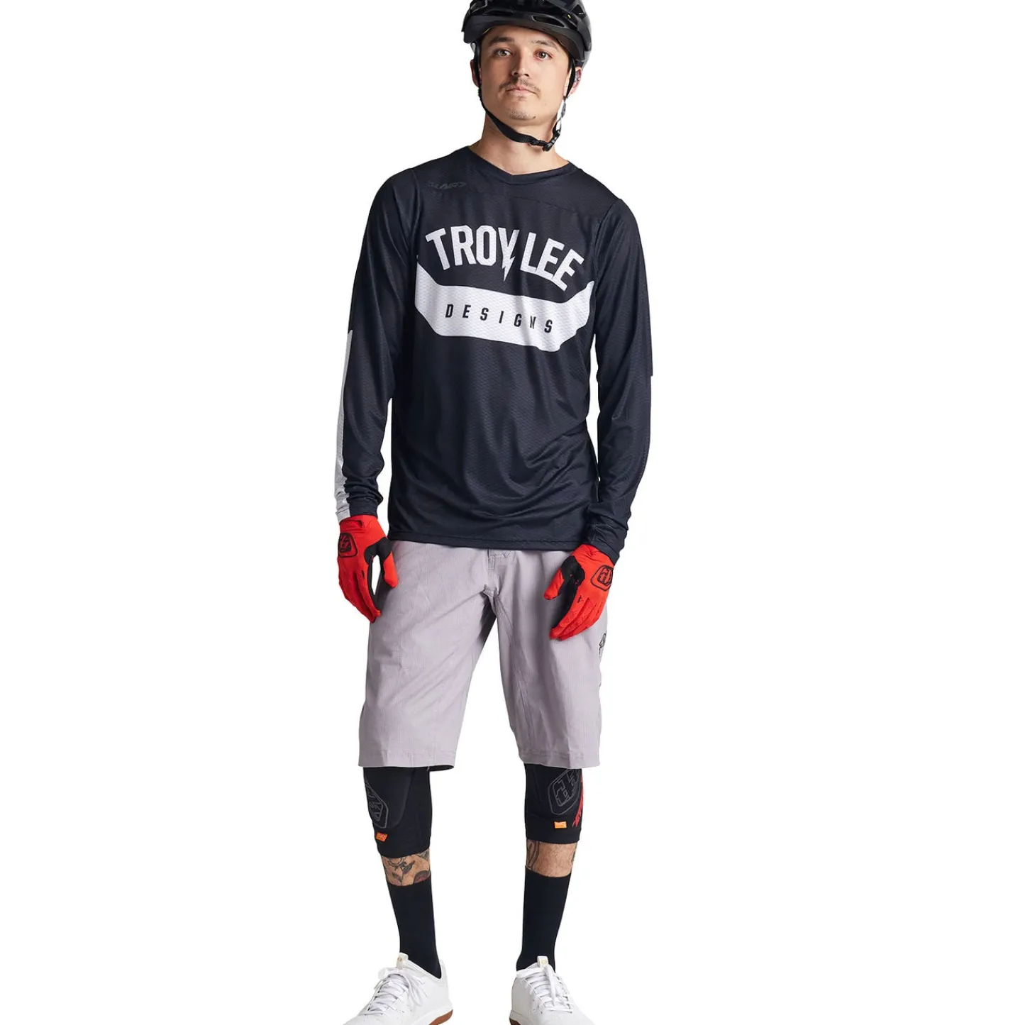 Troy Lee Designs Skyline|Jerseys^Skyline Air LS Jersey Aircore Black