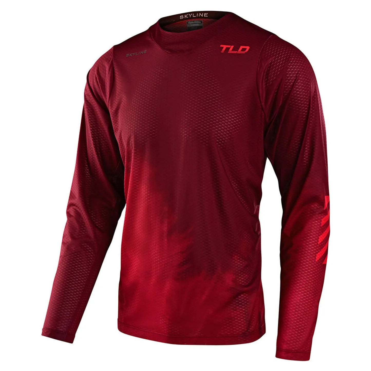 Troy Lee Designs Skyline|Enduro^Skyline Air LS Jersey Fades Wine