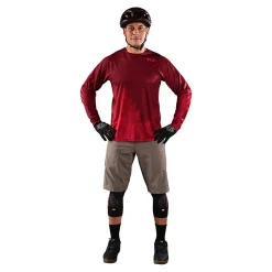 Troy Lee Designs Skyline|Enduro^Skyline Air LS Jersey Fades Wine