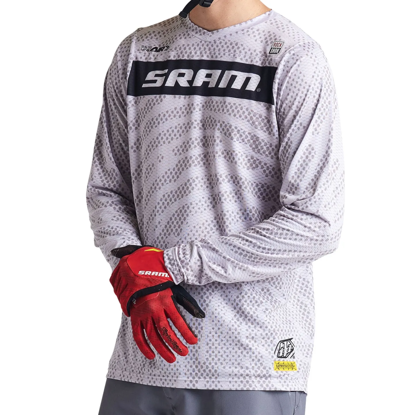 Troy Lee Designs Skyline|Jerseys^Skyline Air LS Jersey SRAM Roots Cement