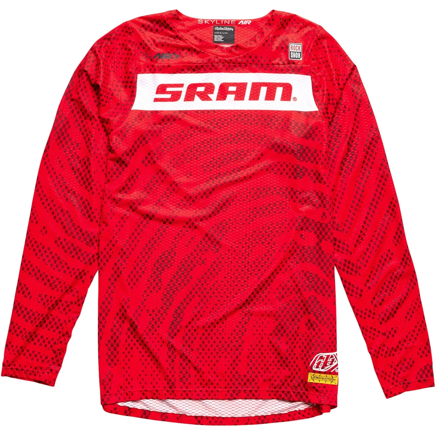 Troy Lee Designs Skyline|Jerseys^Skyline Air LS Jersey SRAM Roots Fiery Red