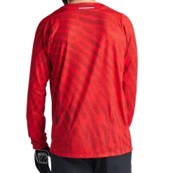 Troy Lee Designs Skyline|Jerseys^Skyline Air LS Jersey SRAM Roots Fiery Red