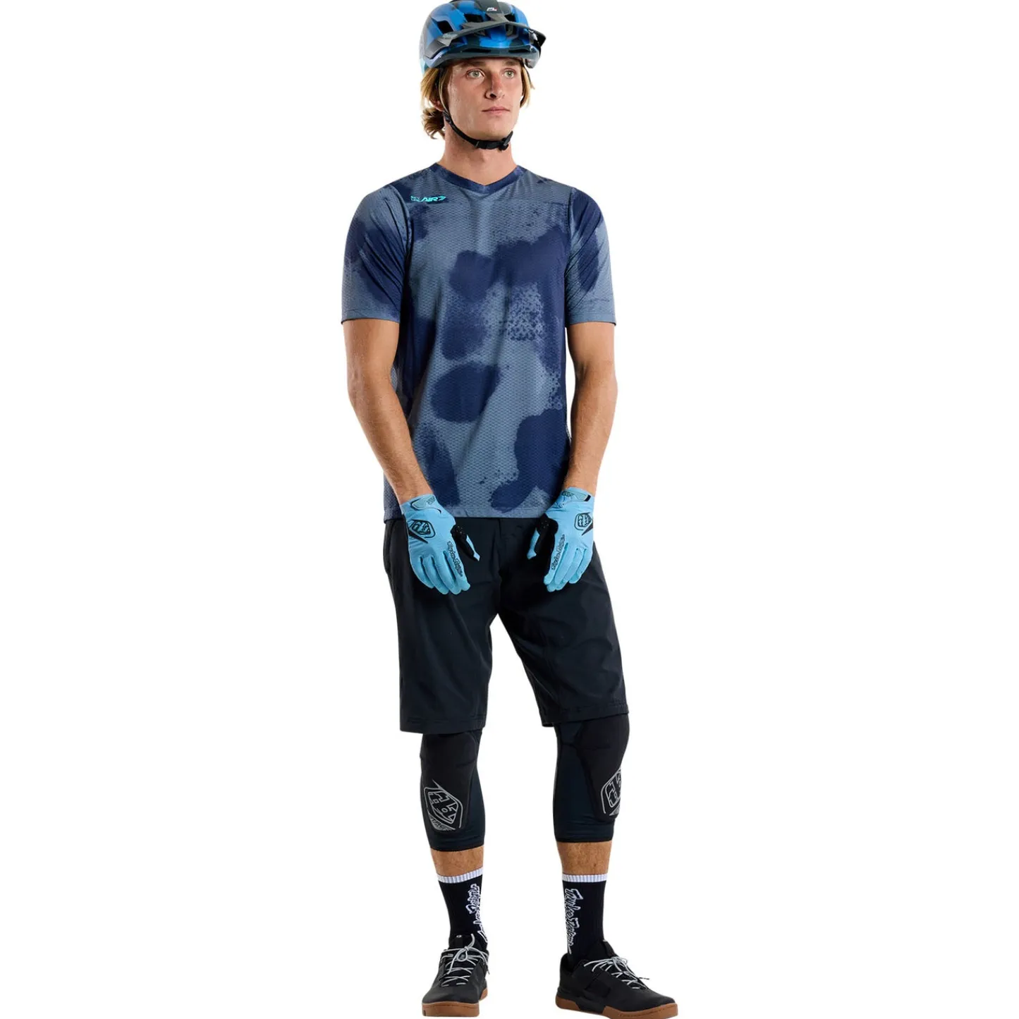 Troy Lee Designs Jerseys|Skyline^Skyline Air Short Sleeve Jersey Flared Steel