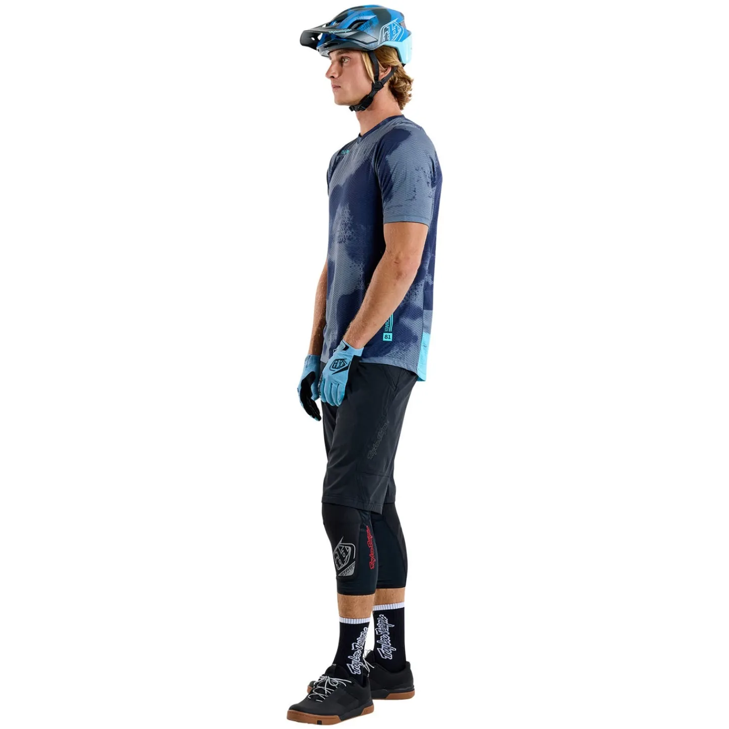 Troy Lee Designs Jerseys|Skyline^Skyline Air Short Sleeve Jersey Flared Steel