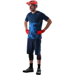 Troy Lee Designs Skyline|Enduro^Skyline Air SS Jersey Breaks Dark Slate Blue