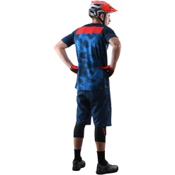 Troy Lee Designs Skyline|Enduro^Skyline Air SS Jersey Breaks Dark Slate Blue