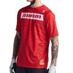 Troy Lee Designs Skyline|Jerseys^Skyline Air SS Jersey SRAM Roots Fiery Red