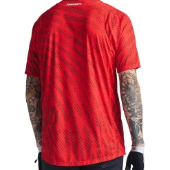 Troy Lee Designs Skyline|Jerseys^Skyline Air SS Jersey SRAM Roots Fiery Red