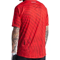Troy Lee Designs Skyline|Jerseys^Skyline Air SS Jersey SRAM Roots Fiery Red