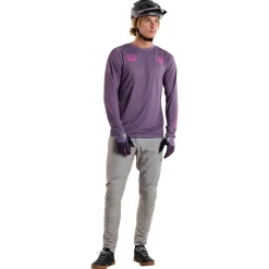 Troy Lee Designs Jerseys|Skyline^Skyline Long Sleeve Jersey Radioscape Deep Purp