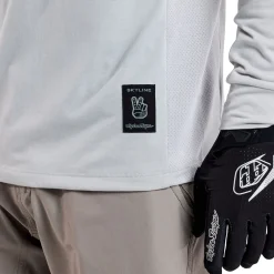Troy Lee Designs Jerseys|Skyline^Skyline Long Sleeve Jersey Radioscape Mist