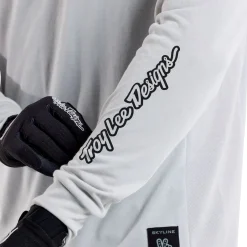 Troy Lee Designs Jerseys|Skyline^Skyline Long Sleeve Jersey Radioscape Mist