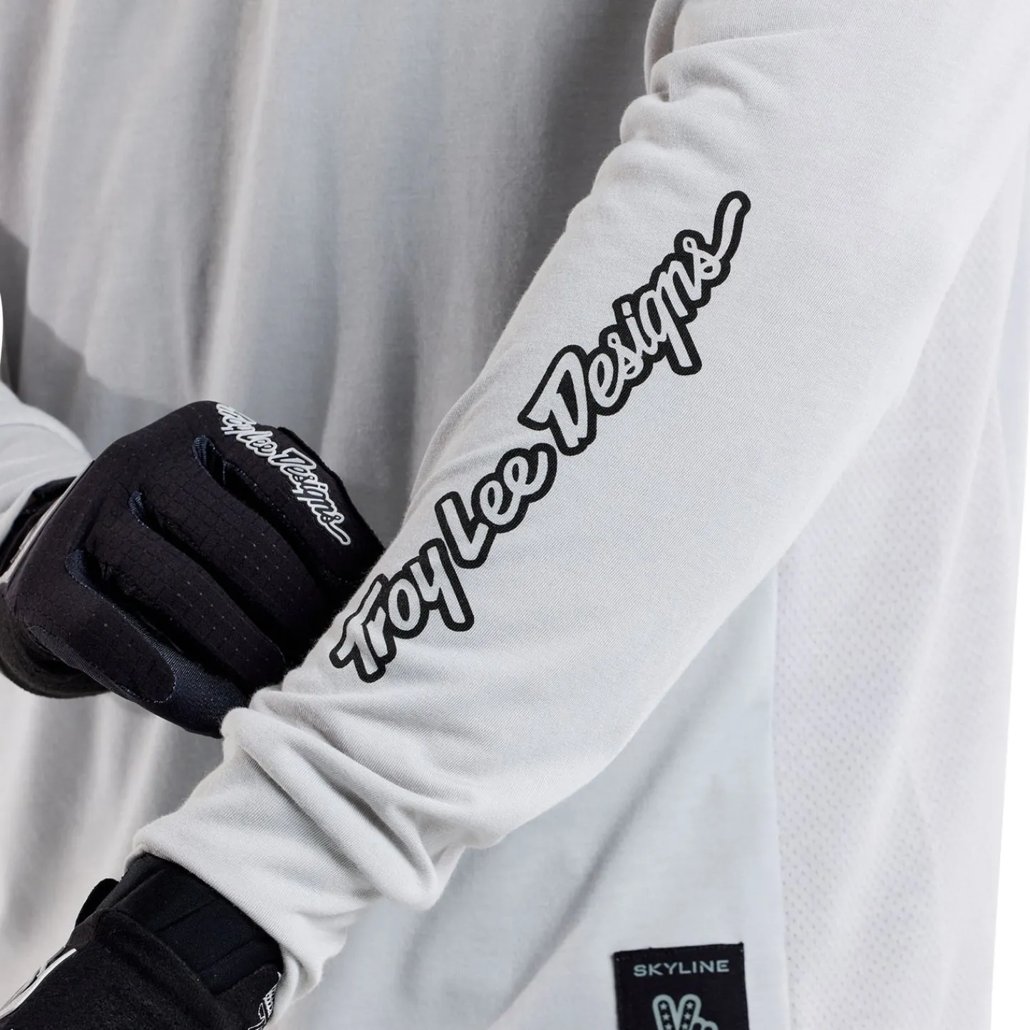 Troy Lee Designs Jerseys|Skyline^Skyline Long Sleeve Jersey Radioscape Mist