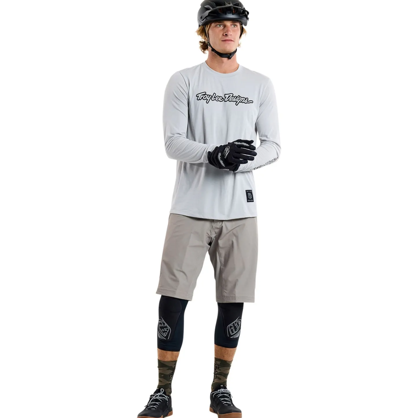 Troy Lee Designs Jerseys|Skyline^Skyline Long Sleeve Jersey Radioscape Mist