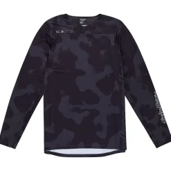 Troy Lee Designs Jerseys|Skyline^Skyline Long Sleeve Jersey Scrubland Black